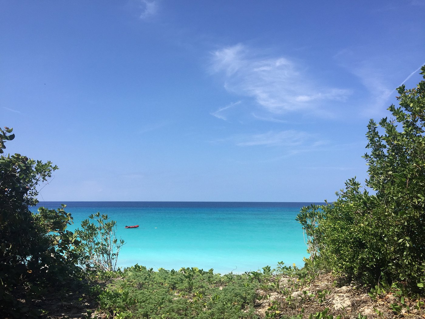 Beach view at Amanyara