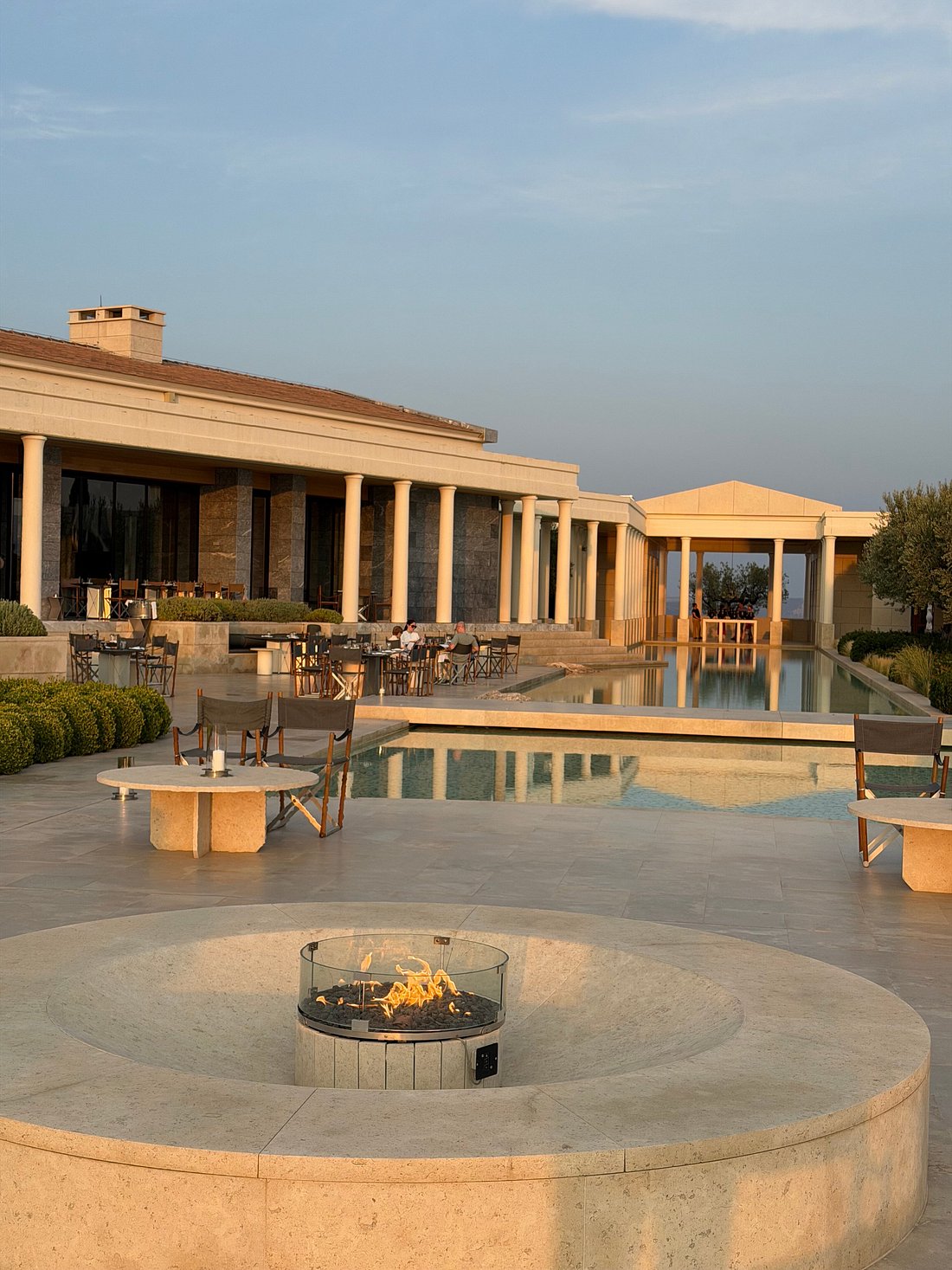 Hotel view at Amanzoe