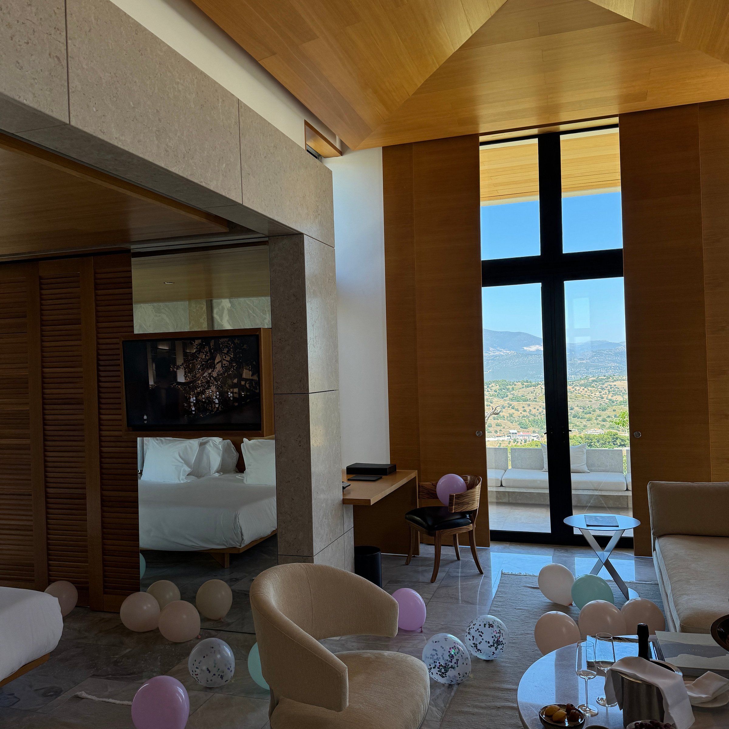 Villa room at Amanzoe
