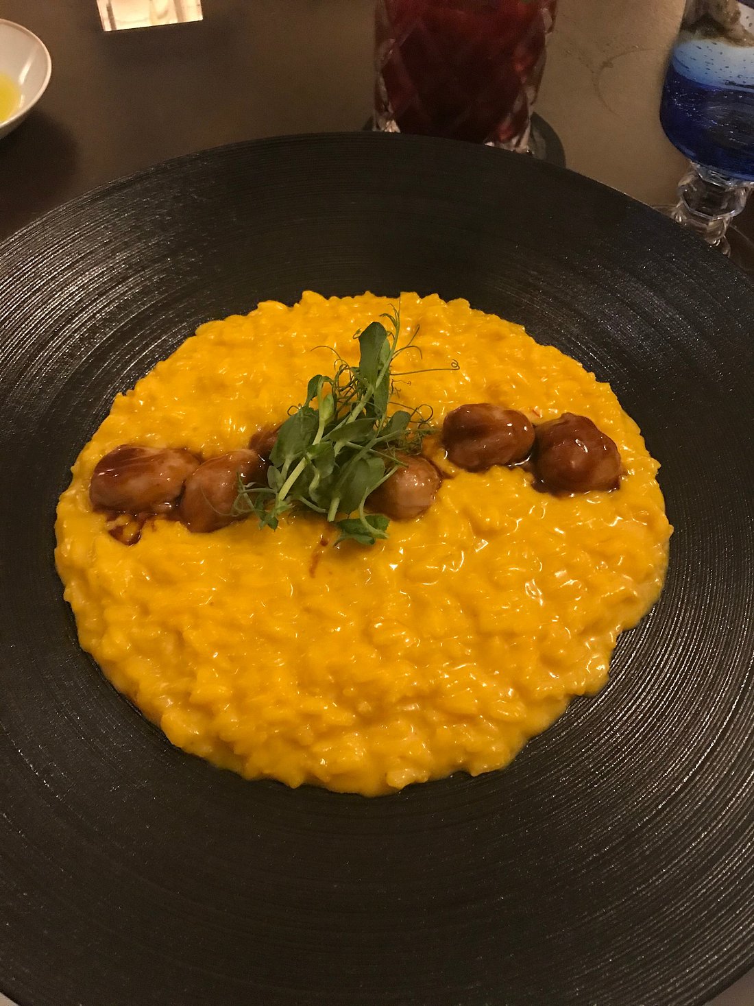 Dining at Four Seasons Hotel George V, Paris