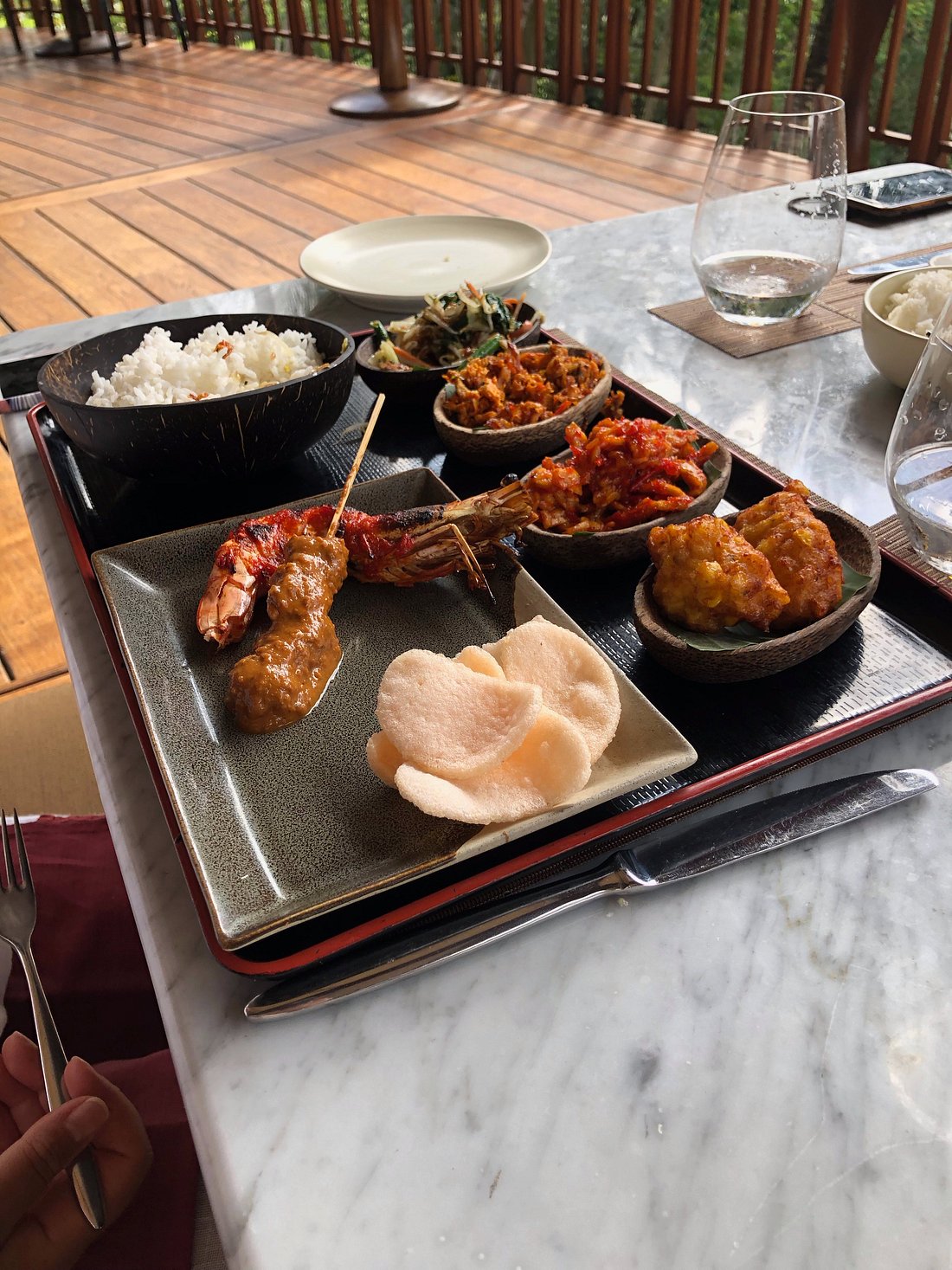 Dining at Four Seasons Resort Bali at Sayan