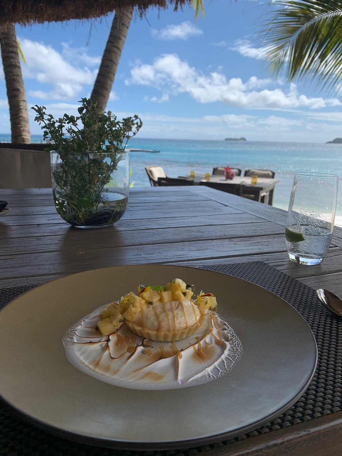 Dining at Kokomo Private Island Fiji