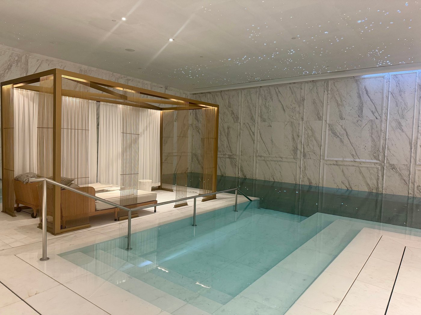 Spa pool at Mandarin Oriental Ritz, Madrid