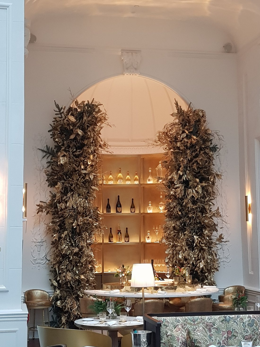 Palm court at Mandarin Oriental Ritz, Madrid
