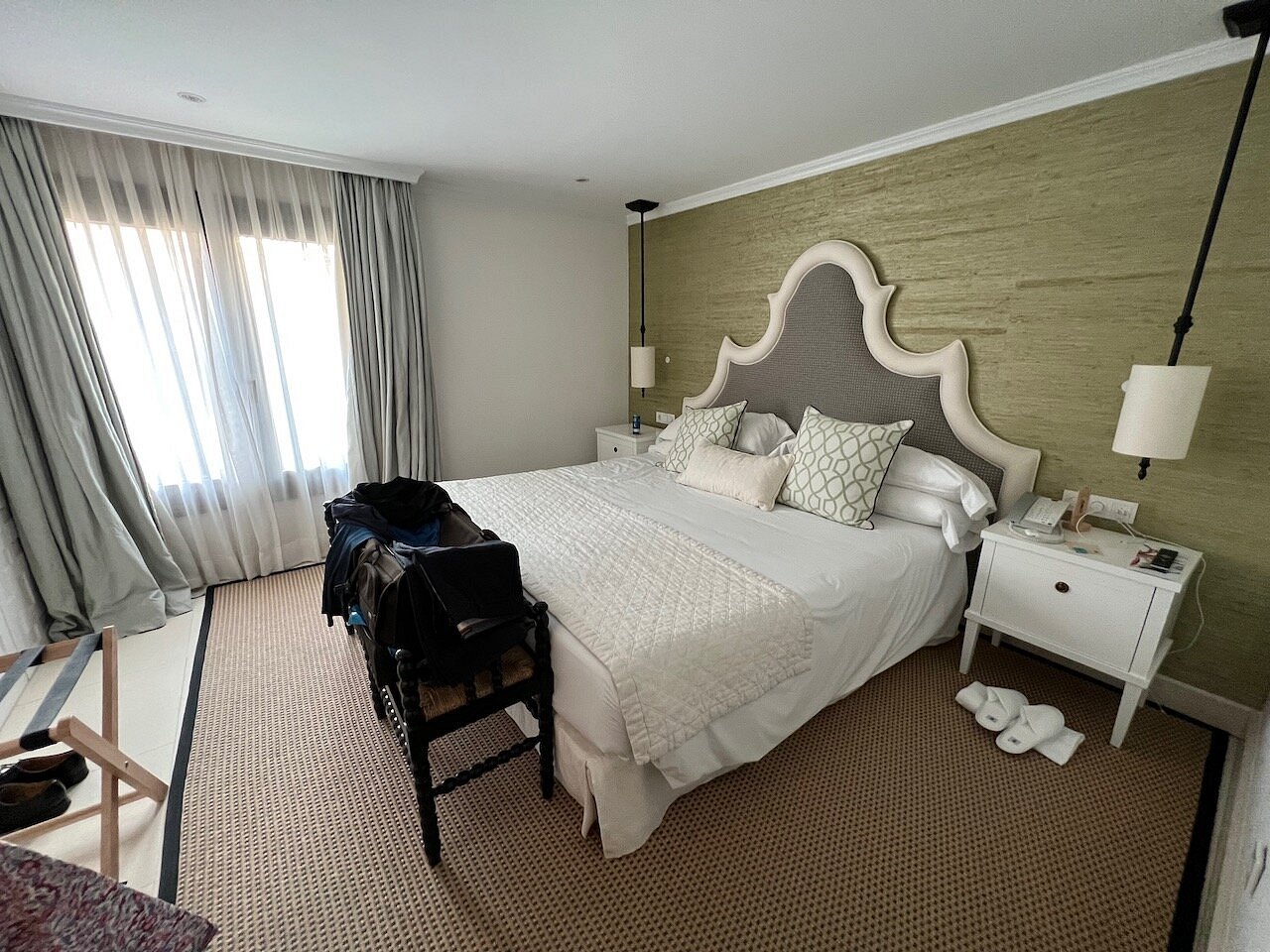 Suite bedroom at Marbella Club Hotel, Golf Resort and Spa