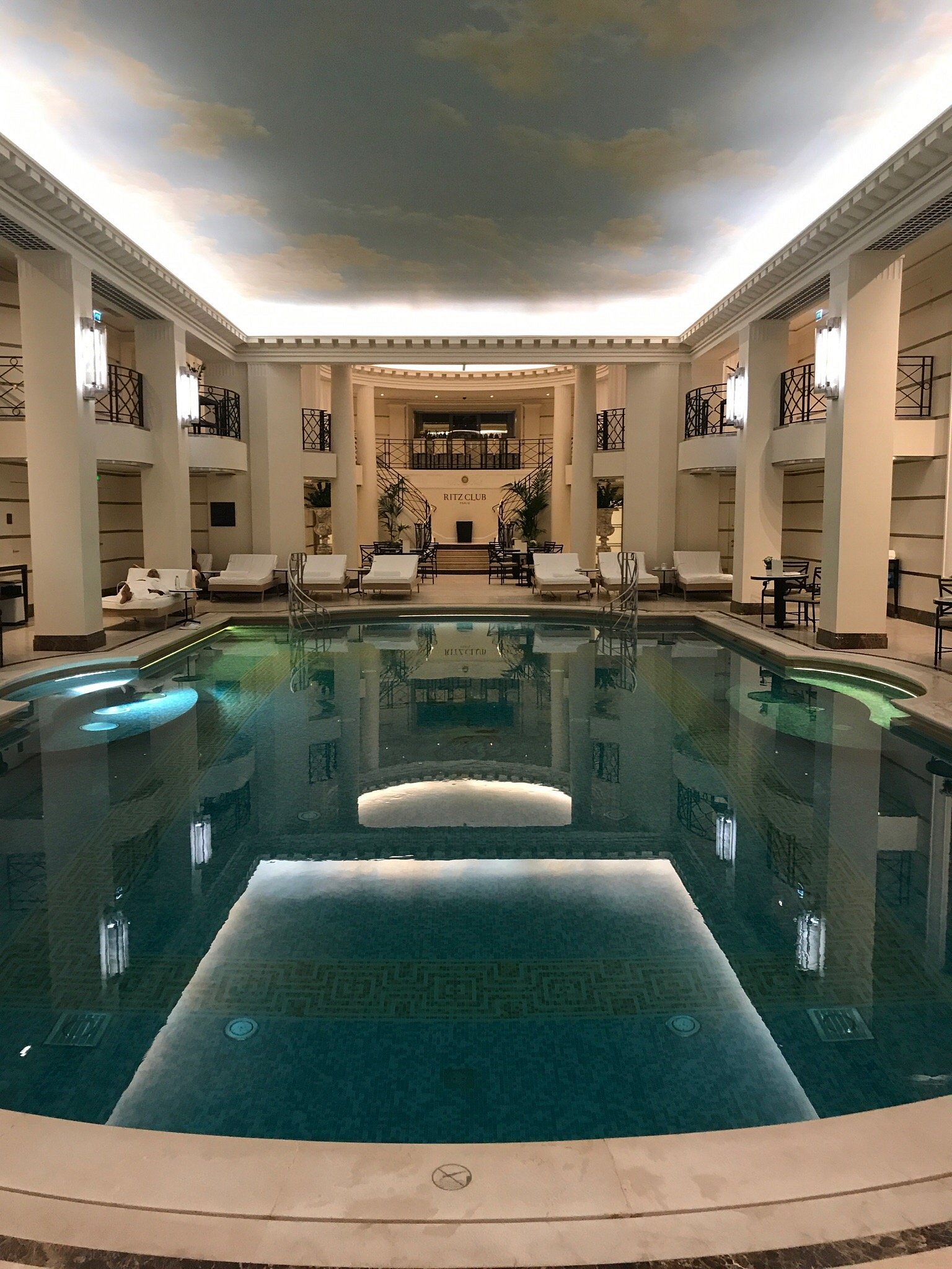 Hotel view at Ritz Paris