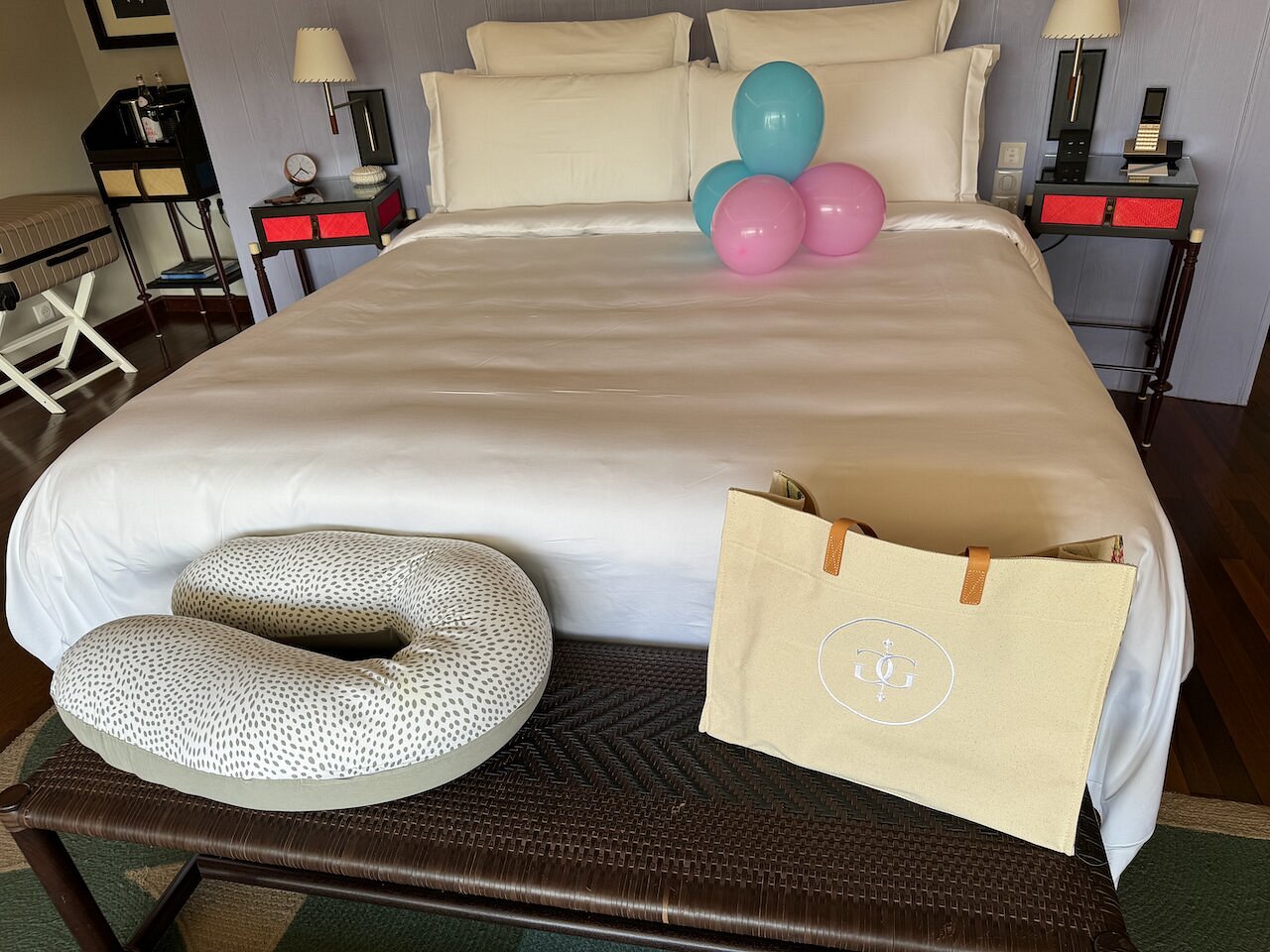 Guest bedroom at Rosewood Le Guanahani St. Barth