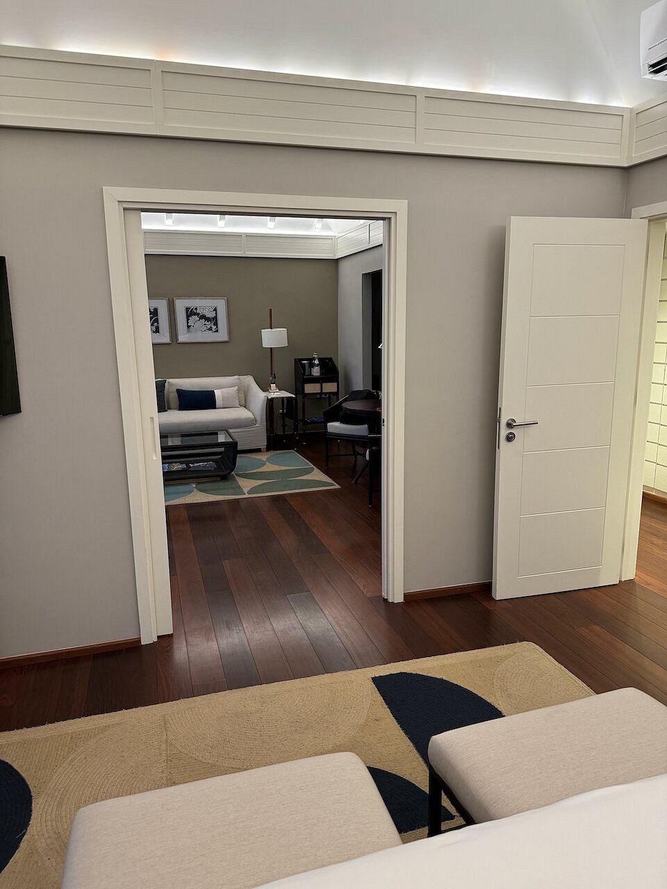 Suite interior at Rosewood Le Guanahani St. Barth